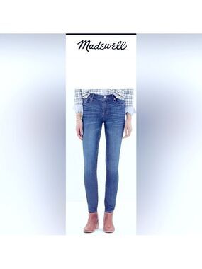 MADEWELL High Riser Skinny Skinny Jeans Women’s size 25, Inseam 32”